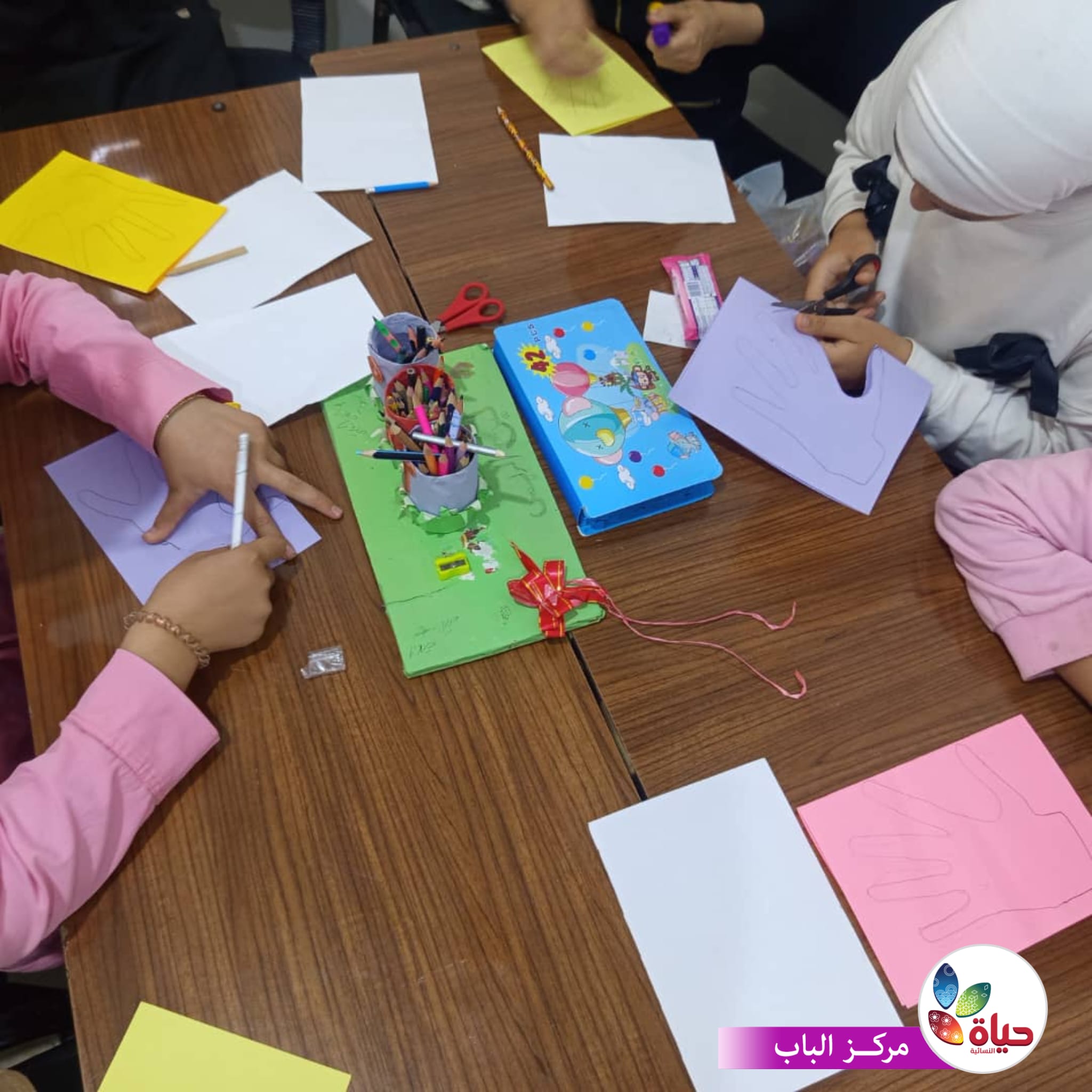 نشاطات مهارية لأطفالنا ضمن أنشطة مجلة ألوان